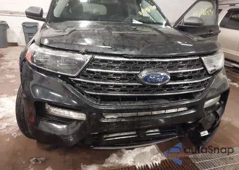 2022 Ford Explorer Xlt z USA, uszkodzony, nr VIN 1FMSK8DH2NGA60504